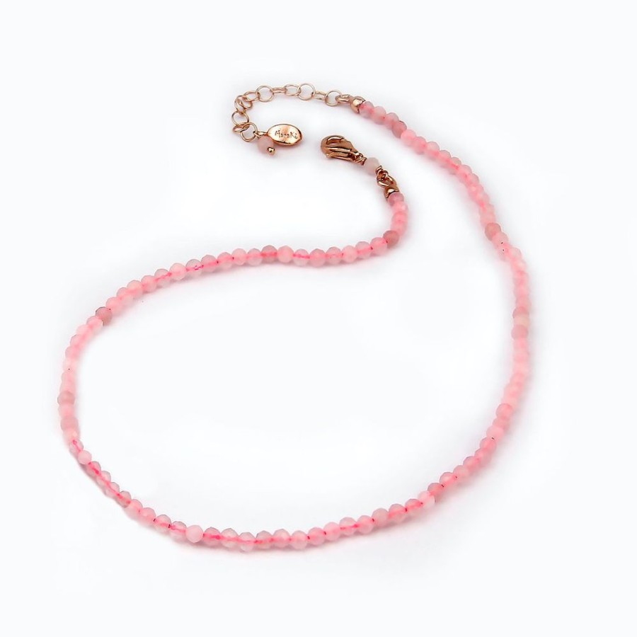 Collane Marakò Gioiello | Choker Quarzo Rosa