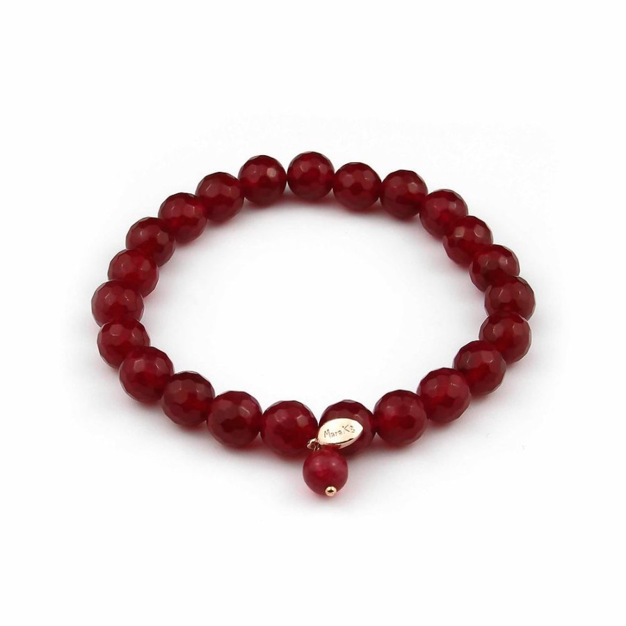 Bracciali Marakò Gioiello | Bracciale Elastico Agata Ruby