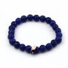 Bracciali Marakò Gioiello | Bracciale Elastico Agata Blu