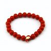 Bracciali Marakò Gioiello | Bracciale Elastico Corallo Bamboo Rosso