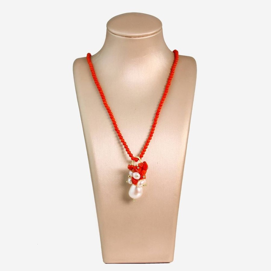 Collane Marakò Gioiello | Collana Bouquet - Corallo Rosso