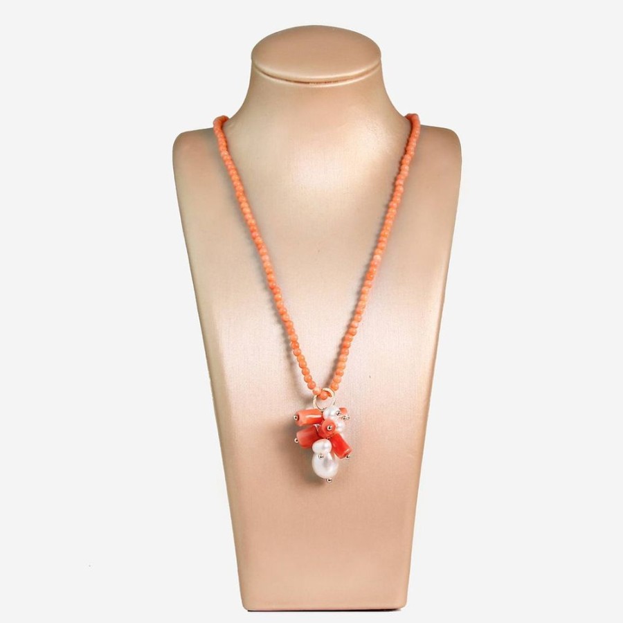 Collane Marakò Gioiello | Collana Bouquet - Corallo Rosa